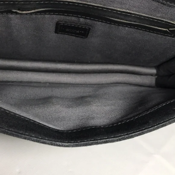 Madewell The Sketchbook Black Leather Bag Clutch Combo Purse - Picture 6 of 8
